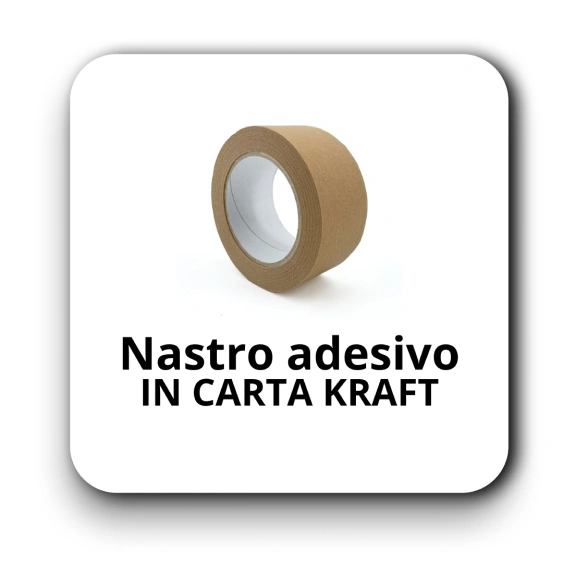 nastro adesivo in carta kraft